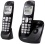 Sagemcom D380A Twin DECT Cordless Telephone with Answering Machine - Black