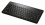 Perixx PERIBOARD-409H, Mini Tastiera con porta USB - 12.40x5.79x0.79 Inch Dimension - Piano Finitura Black - Costruire in 2x USB 2.0 Hub - Interfaccia