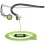 Sennheiser PMX686G In-Ear Sports Headphones with Neckband, Green/Grey