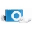 1GB Shuffle Style Digital MP3 Player ~ Blue
