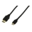 2M mini HDMI Type C to HDMI Standard Type A, for Digital HD Cameras & HD Camcorders, Newest Version - V1.4