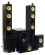 Crystal Acoustics THX-3D12 5.1 Home Theater Speaker System, Piano Black