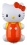 Flipper 11511 Zahnbürstenhalter Hello Kitty Classic, Höhe ca. 8 cm