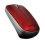 Perixx PERIMICE-210 Red, Optical Mouse with Retractable cable - USB - 800 dpi - Red