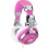 Pronomic SLK-40PK StudioLife Kopfh&ouml;rer pink (Dreh- und faltbar, DJ-Kopfh&ouml;rer, Hifi Headphones, Frequenzbereich: 16Hz - 22 KHz, 2 m Kabell&auml;nge)