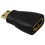 mumbi MINI HDMI auf HDMI Adapter 1080p - vergoldet + zertifiziert - HDMI Buchse (19pol) auf Mini HDMI Stecker (19pol)