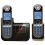 Motorola DECT 6.0 Cordless Phone with 2 Handsets, Digital Answering System and Customizable Color Back Plates P1002