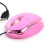 Daffodil WMS106 - Wired Mouse with Scrollwheel (Pink)