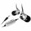 iLuv i353SIL Aluminum In-ear Stereo Earphones with Volume Control (Silver)