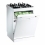 Brandt DKH810 - Range - 60 cm - freestanding - Class A - white/black