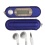 Blue 4GB USB LCD MP3 Player w/ FM Radio Voice Recorder