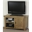 Rustic Solid Oak TV + DVD Cabinet