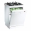 Brandt DKH810 - Range - 60 cm - freestanding - Class A - white/black