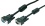 LogiLink VGA Cable de Extensión de monitor 3m HD DSUB 15-pin(macho/hembra, doble apantallamiento, núcleo de ferrita) negro