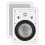 OSD Audio MK-W850 8-inch Kevlar Home Theatre In-Wall Speaker with Bass and Treble Swtich, Pair