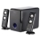 Compucessory 2.1 Portable Speaker System,18 Watts,3.5mm,4&quot; Woofer,Black