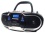 Supersonic SC744 CD Boombox with MP3 and Cassete Player (Discontinued by Manufacturer)