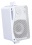 e-audio 3 Inch 3 Way Mini Speakers White