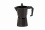 Kr&uuml;ger Espressokocher Italiano NERO, Aluminium silberfarben