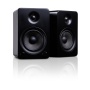 Kanto YU5MB Premium Bookshelf Speakers with aptX Bluetooth 4.0 ,Matte Black