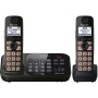 PANASONIC KX-TG4742B DECT 6.0 PLUS EXPANDABLE CORDLESS PHONE SYSTEM WITH TALKING CALLER ID & DIGIT -