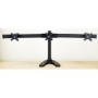 Deluxe Triple Monitor Stand Free Standing up to 3 28"