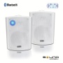 Bluetooth 5.25" Indoor/Outdoor Weatherproof Patio Speaker (White)- BlueVIBE by Sound Appeal