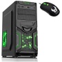 Fierce NINJA GOBLIN Ultra Fast Quadcore 3.90GHz AMD Gaming PC, Home Gaming Computer, 2 YEAR WARRANTY, with SteelSeries Kana THOR Gaming Mouse Bundle (