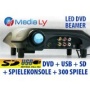 MediaLy LED XS50-DVD MINI LED DVD BEAMER PROJEKTOR + SPIELEKONSOLE