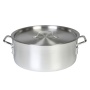 Thunder Group 12 Quart Aluminum Braiser with Lid