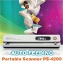 PS4200 Handyscan Portable Scanner! Scan anything up to A4 Size! Directly save JPEG file on microSD