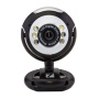 7dayshop HD 720P Webcam USB 2.0 with Built-In Microphone and Variable LED Illumination