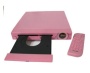 Curtis Inspired DVD2070 Compact Slim DVD Player - Front USB & Multi Region (Pink)