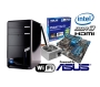 Intel HD Barebone - P5G41T-M SI SKT775 Motherboard with 500W PSU, Card Reader, Wireless N Wi-Fi