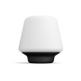 Philips Hue Ambient Wellness Table Lamp, White/Black