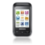 Samsung - C3300 - Téléphone portable - Ecran tactile 6,1 cm (2,4") / Appareil photo 1,3 mégapixels - Noir intense (Import Allemagne)