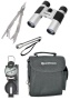 Bresser - Set outdoor con binocolo, torcia a LED, bussola, utensile multifunzione 14 in 1