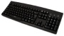 Accuratus USB 260 High Visability Full Size Keyboard for The Visually Impaired - Black