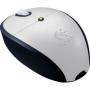 LOGITECH USB 3BTN WIRELESS SILVER MINI OPTICAL MOUSE PC MAC MINI-RECEIVER