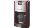 CLATRONIC KA 3558 Kaffeemaschine schwarz-rot-inox