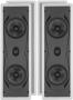 Yamaha Natural Sound Custom Easy-to-install In-Wall Flush Mount 2-Way 150 watts Speaker (Set of 3) with 1" Titanium Dome Swivel Tweeter & Dual 6-1/2"
