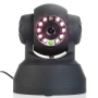 IP webcam Internet CCTV camera infrated Nightview WiFi Wireless Pan Tilt IR black