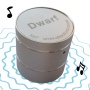 Portable Devices Mighty Dwarf 5W Vibrating speaker - silver - Turn your desk into a loudspeaker!