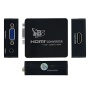 TBS® 2221 Mini VGA zu HDMI Konverter mit Audio | Full HD 1080p | Wandler von analog zu digital | für Desktop-Computer, Laptop, DVD-Player, Set-Top-Box