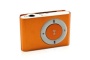 Mini lettore Mp3 ARANCIONE supporta tf card sdcard fino a 8gb - MICRO SD RICARICABILE DA VIAGGIO CORSA JOGGING IPOD STYLE