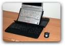 Logitech Alto Cordless Notebook Stand and Keyboard