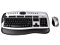 Rosewill RKM800SLV Silver PS/2 RF Wireless Standard Keyboard and Mouse