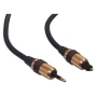 TOSlink Optical Audio Digital Cable to Mini Toslink Optical 3.5mm Jack by electrosmart- Length: 1 Meter (Please check your equipment compatibility pri