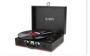 ION Audio Vinyl Transport | Tourne-disque valise portable avec haut-parleurs st&eacute;r&eacute;o int&eacute;gr&eacute;s (fonctionne aussi sur piles AA)