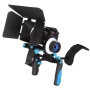 koolertron Professional Photography Sets Video Movie Kit Combination Hand Grip Handle+Shoulder Mount Rig+Follow Focus+Matte Box Sunshade +Adjust Platf